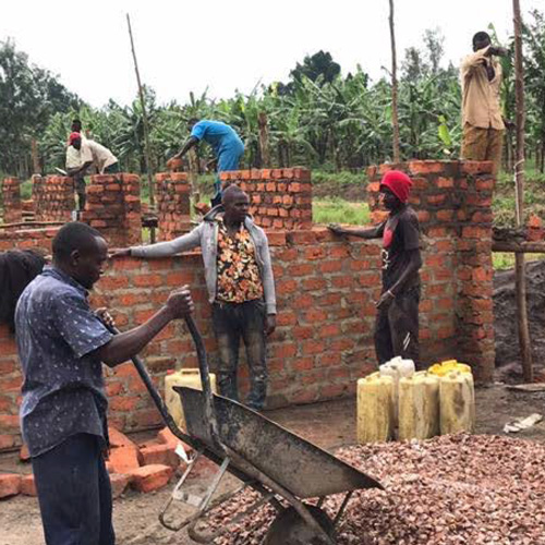 Building a School in Uganda