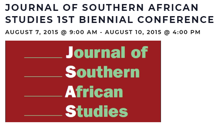 conference-Journal-of-Southern-African-Studies-in-Zambia-2015