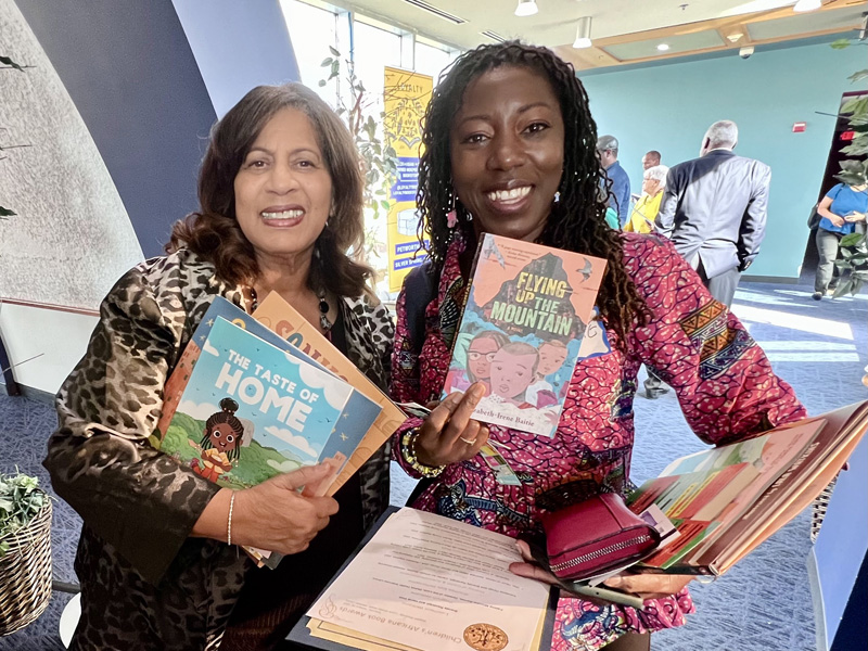 photos from the Children’s Africana Book Awards