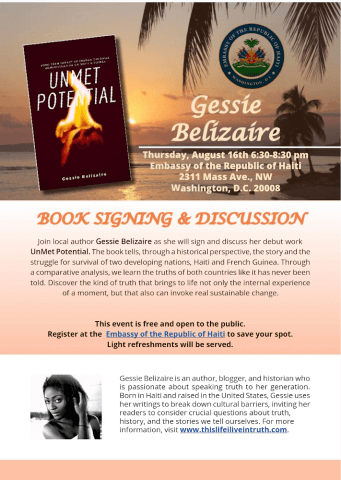 Unmet Potential - Gessie Belizaire 2018