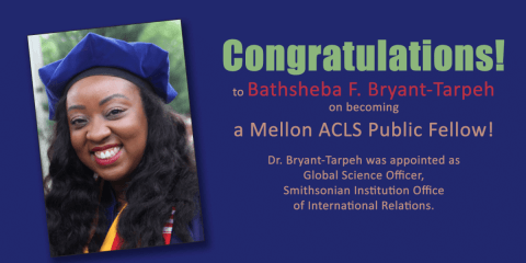congrats-Bathsheba-Bryant-Tarpeh Mellon Fellow 2018