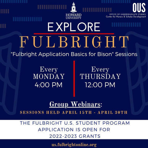 Fulbright Group Advising 2021