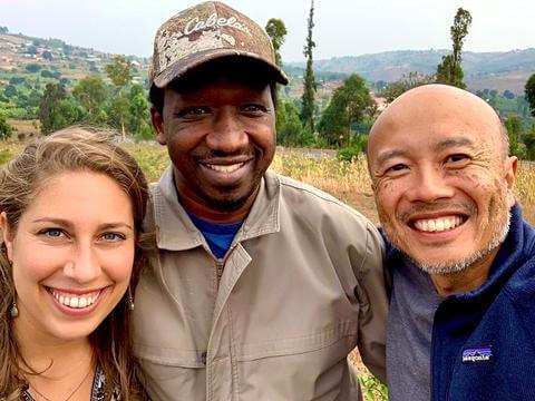 Christine Kindler, Christophe Mbonyingabo, Dr. Ezer Kang