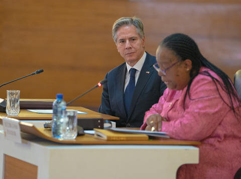 Secretary Blinken at The U.S.-South Africa Strategic Dialogue With South African Foreign Minister Naledi Pandor