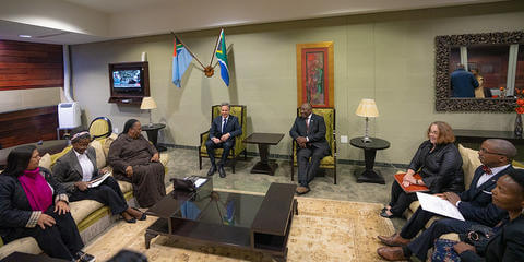 Secretary Blinken Meets with President Ramaphosa