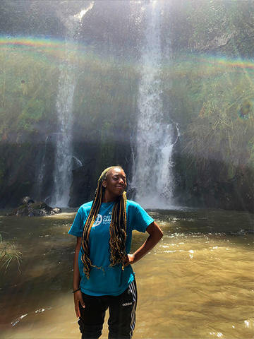 Eboni-at-waterfall-in-Machame