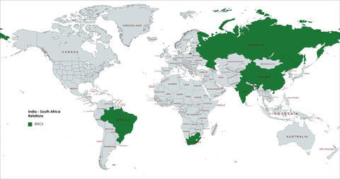 India_South_Africa_Relations_BRICS-Map