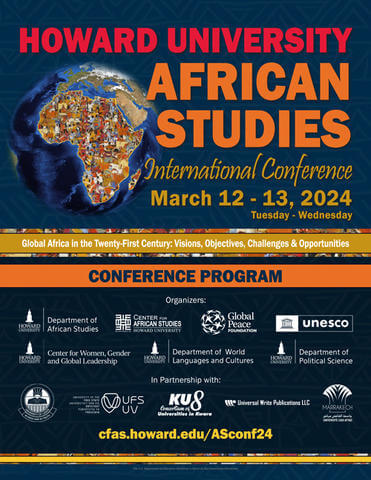 Howard-African-Studies-Conference Program Cover