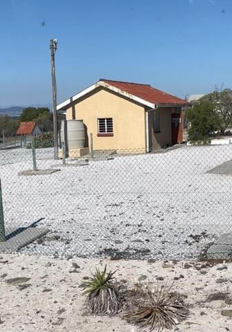 “T159”, Robert Sobukwe`s solitary quarters on Robben Island, Cape Town, South Africa. 